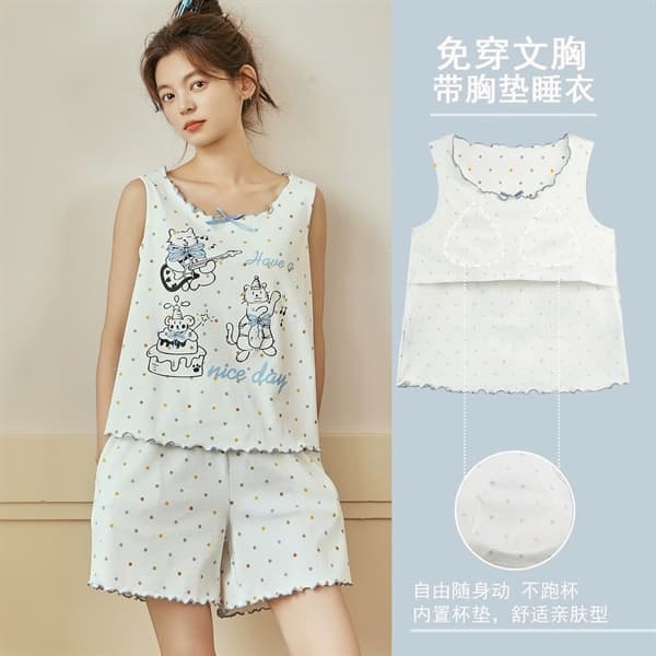 Sát nách cotton có đệm ngực