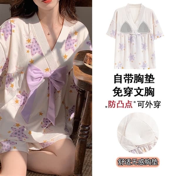 Bộ yukata đệm mút ngực