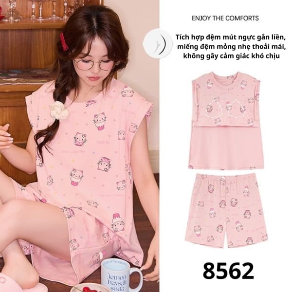 Sát nách cotton 100% có đệm ngực y8562