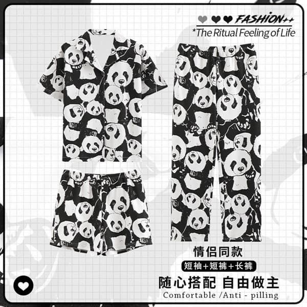 Set 3 món - gấu trúc