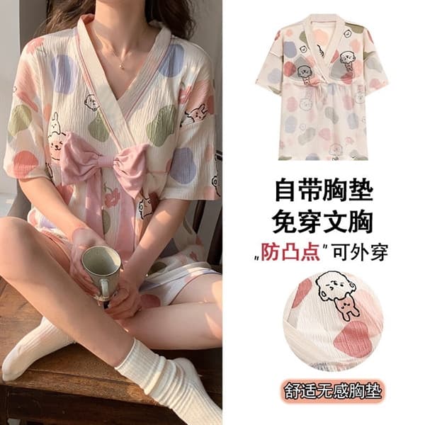 Bộ kimono có đệm ngực
